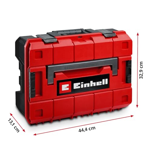 Original Einhell E-CASE 80-tlg. Werkzeugkoffer (Werkzeug-Set für die Werkstatt oder zu Hause))
