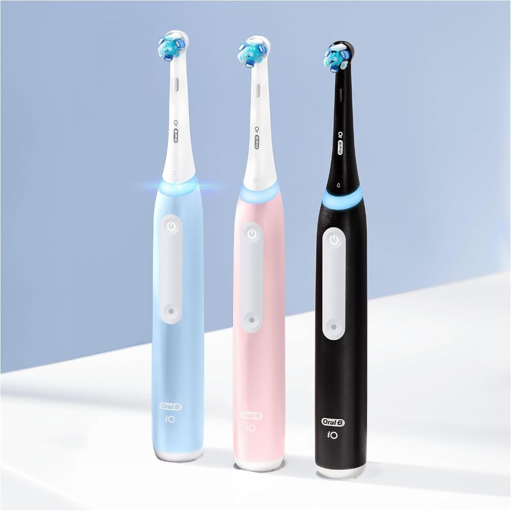 Oral-B iO Series 3-DUO: Elektrische Zahnbürste mit 3 Putzmodi für Zahnpflege