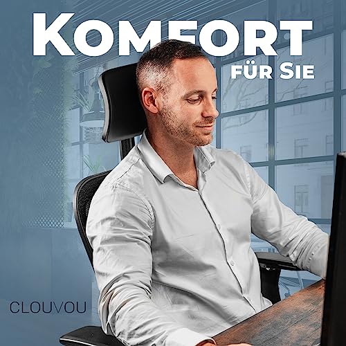CleverSeat Bürostuhl Ergonomisch 100% individuell einstellbar | Drehstuhl >150kg