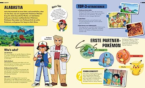 Pokémon Handbook: The Great Atlas - Travel with Ash through all 8 regions