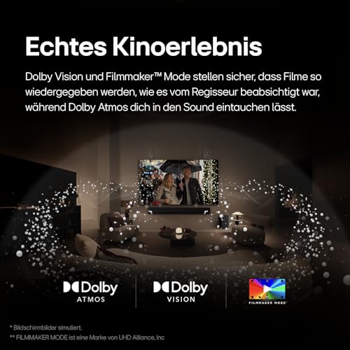 LG 'OLED evo' Fernseher (65 Zoll - 165cm): α9 Gen7 4K AI-Prozessor | OLED65C47LA