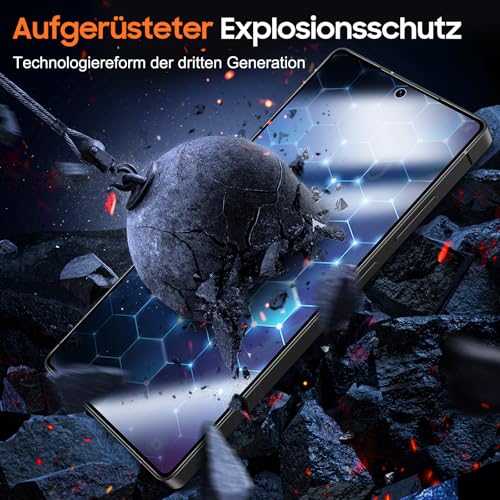 Samsung Galaxy S25 Ultra Anti-Spy Sichtschutzfolie (2er Pack): Automatische Staubentfernung