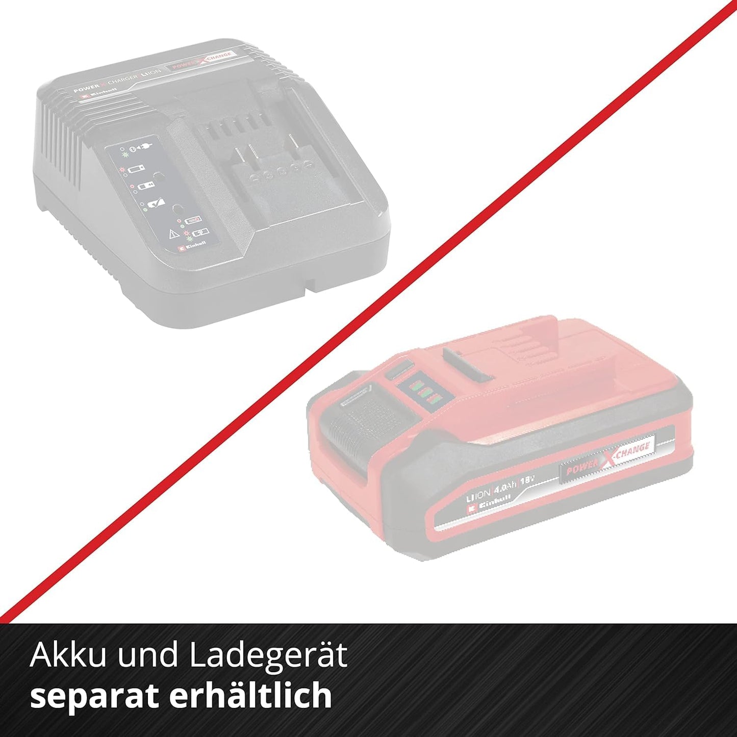 Einhell Universal Streuer (GE-US 18) Li-Solo Power X-Change ohne Akku und Ladegerät