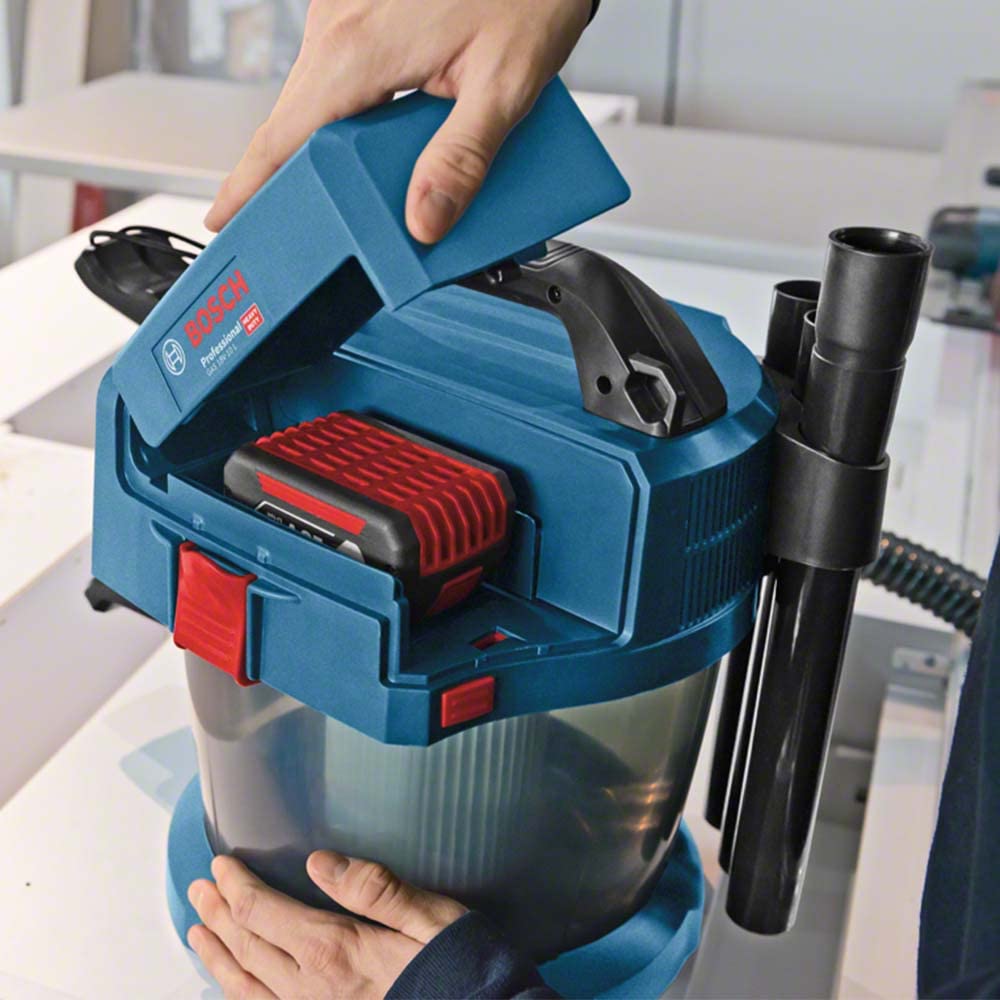 Bosch Professional Nass-/Trockensauger (GAS 18V-10 L) ohne Akku und Ladegerät