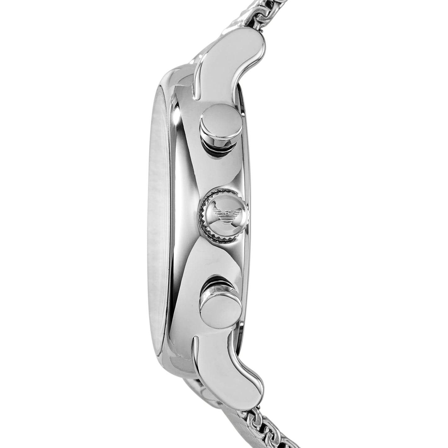 Emporio Armani 'AR1808' Chronograph Men's Watch (46mm): Stainless Steel, Water Resistant