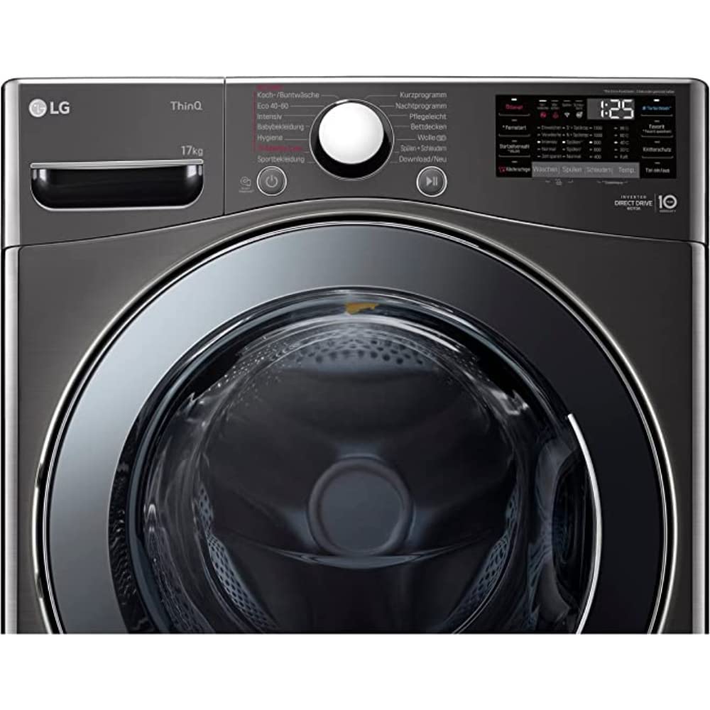 LG (F11WM17TS2B) Frontlader-Waschmaschine (17kg): Turbowash, 6-Motion DirectDrive, Wi-Fi