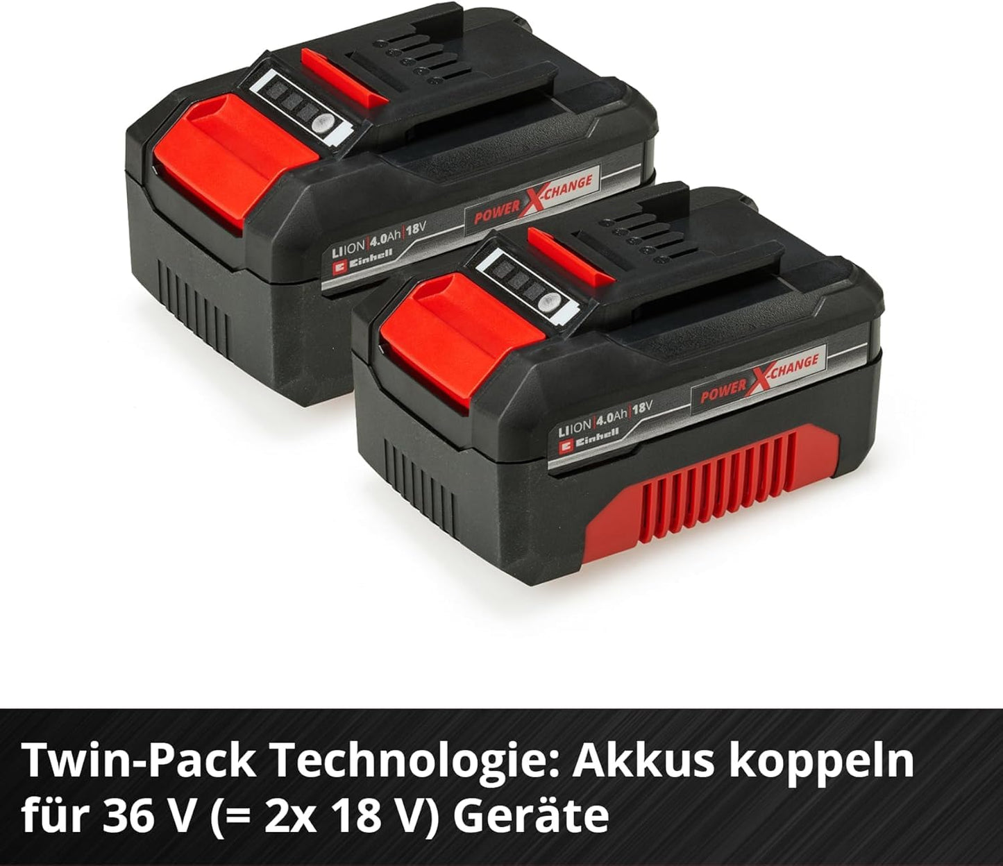 Original Einhell Proactive battery PXC-Twinpack 4.0Ah Power X-Change (Li-Ion, 18V)