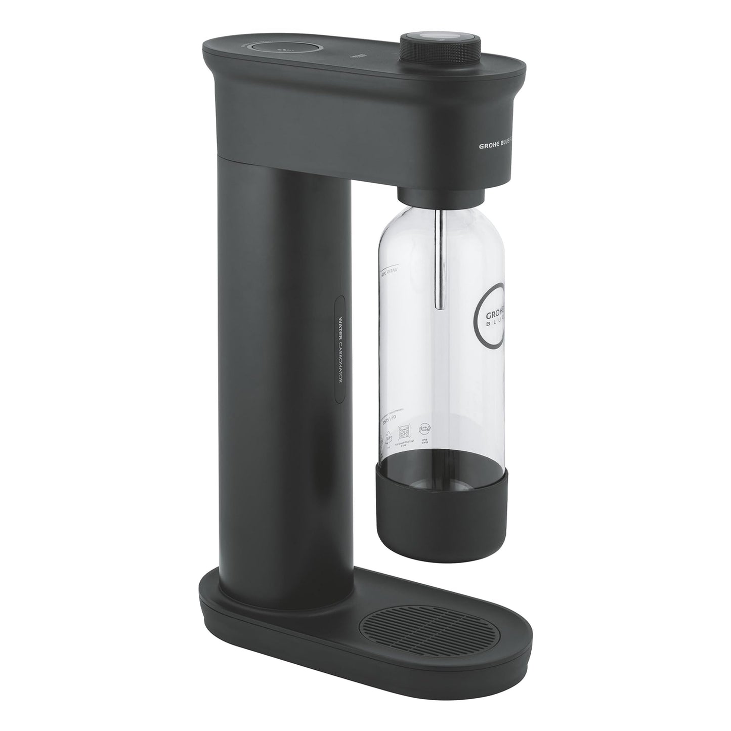 Grohe 'Blue Fizz Advanced' Wassersprudler Set mit CO2-Füllstandsanzeige und Reinigungspulver