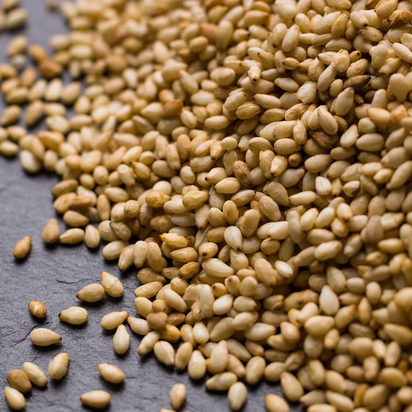 Emma Basic: Geröstete weiße Sesamkörner (1kg) mit nussigem Geschmack