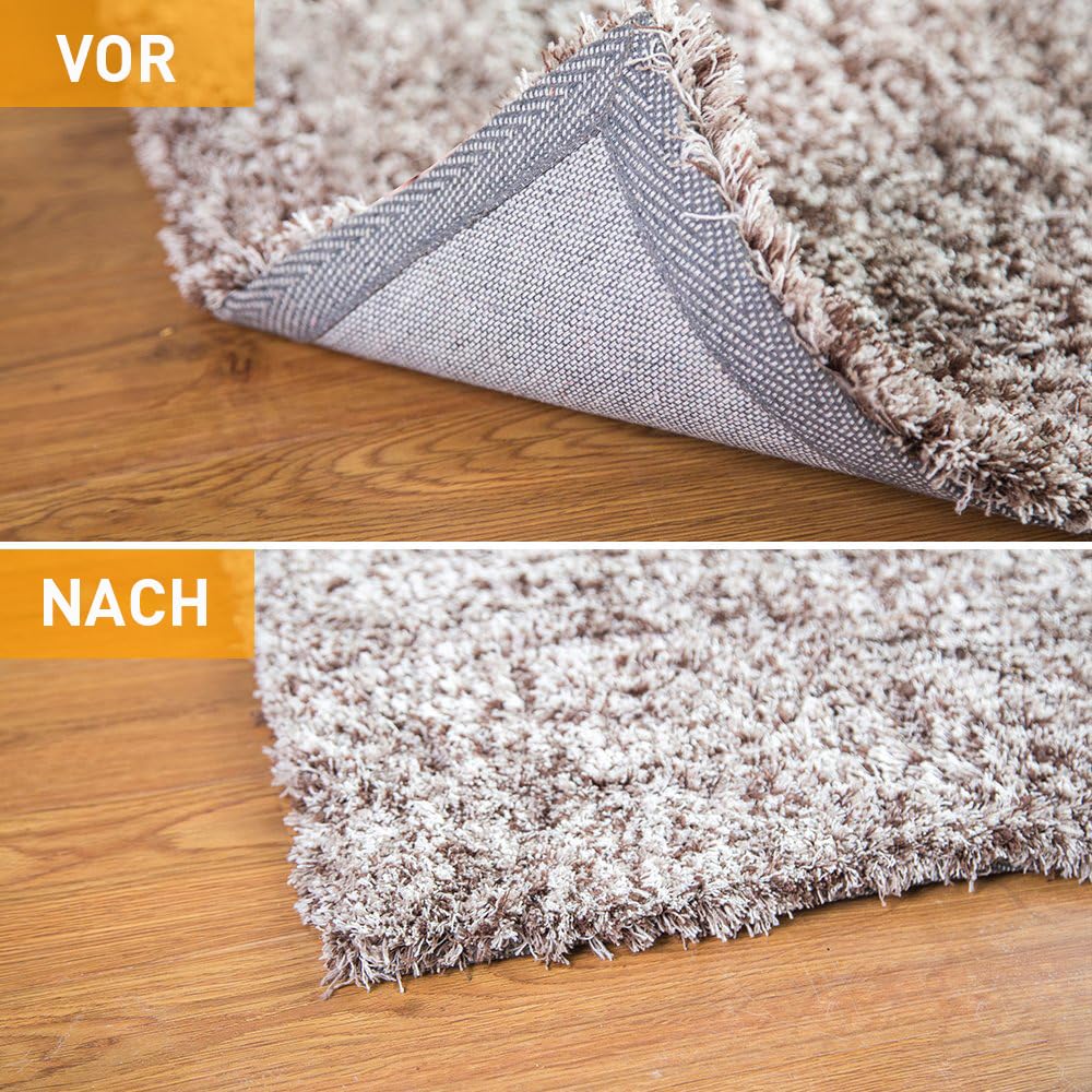 Home Techpro Teppichgreifer 4er Set | Rutschfeste Teppichunterlage mit Vakuum-Technologie
