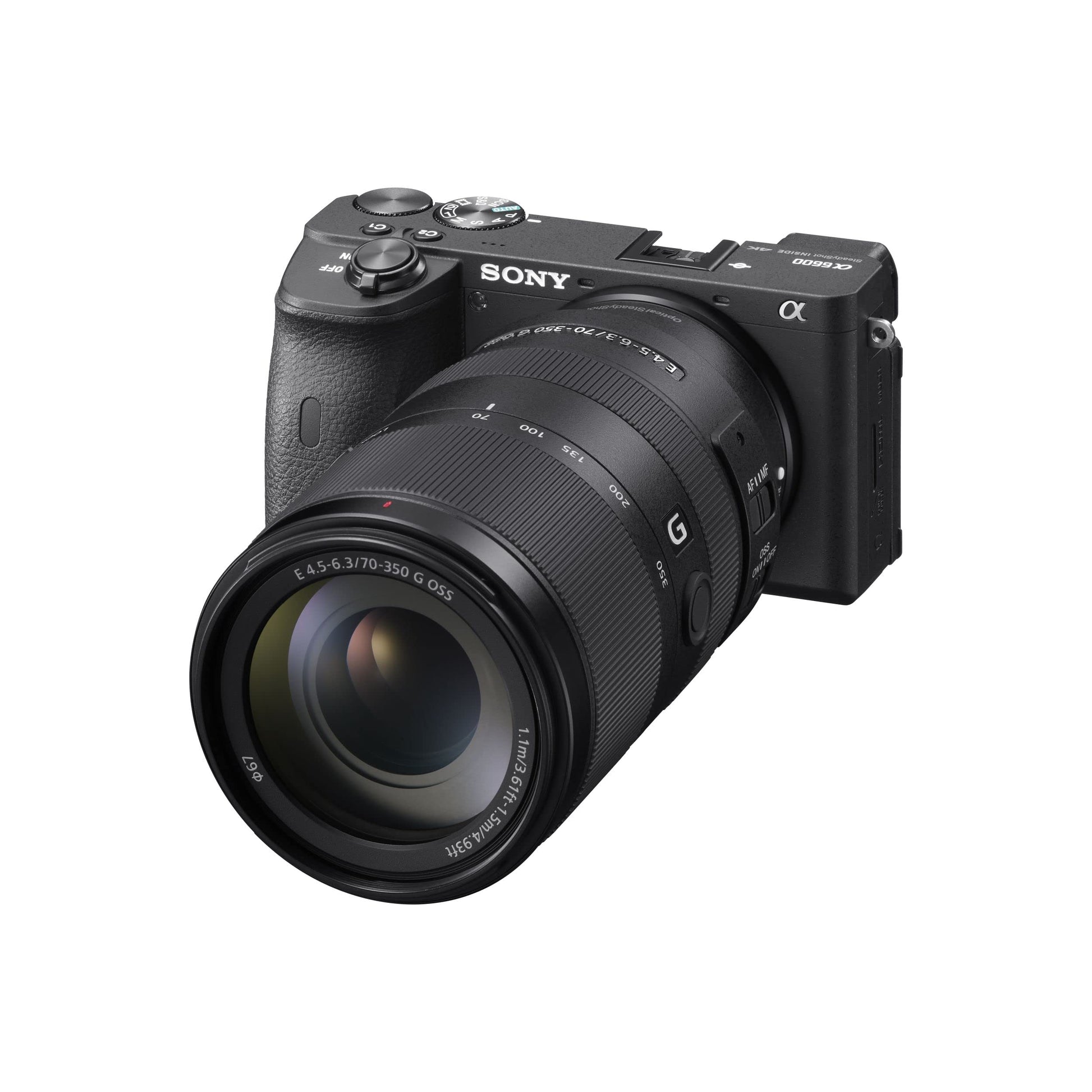 Sony E 70-350mm f/4.5-6.3 G OSS | APS-C, Super-Telezoom-Objektiv (SEL70350G)