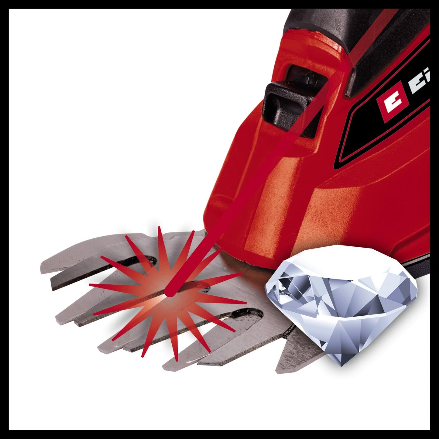 Einhell Akku-Gras- und Strauchschere (GC-CG 18) Li-Solo Power X-Change ohne Akku