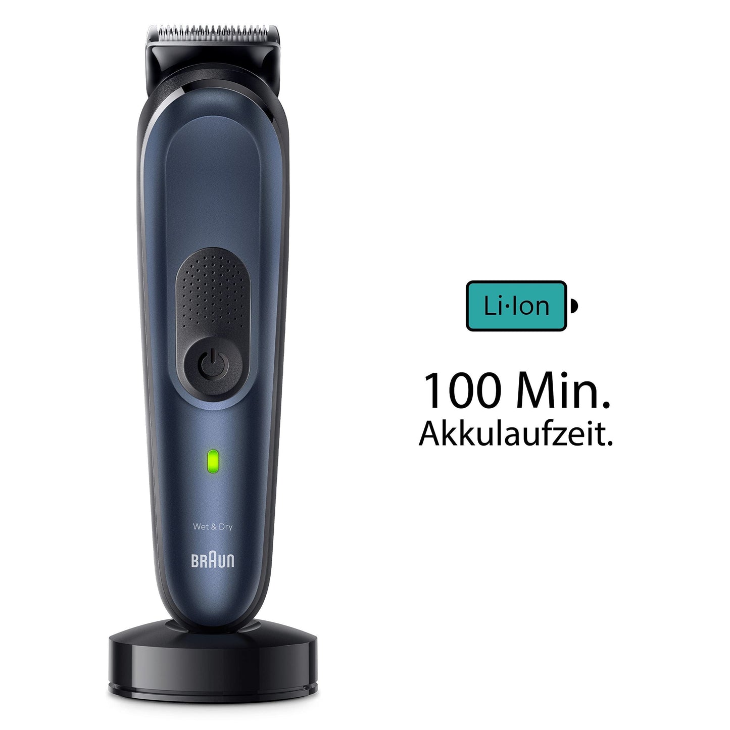 BRAUN (MGK7410) All-In-One Beard Care Body Groomer Set with Nose Hair Trimmer: Waterproof