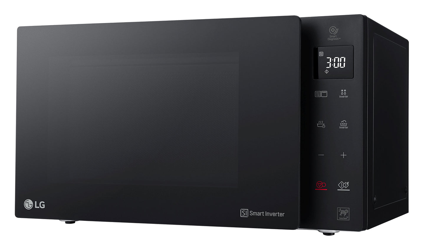 LG MH6535GIS Mikrowelle mit Grill (1000W): 25 Liter, Smart Inverter, EasyClean, NeoChef