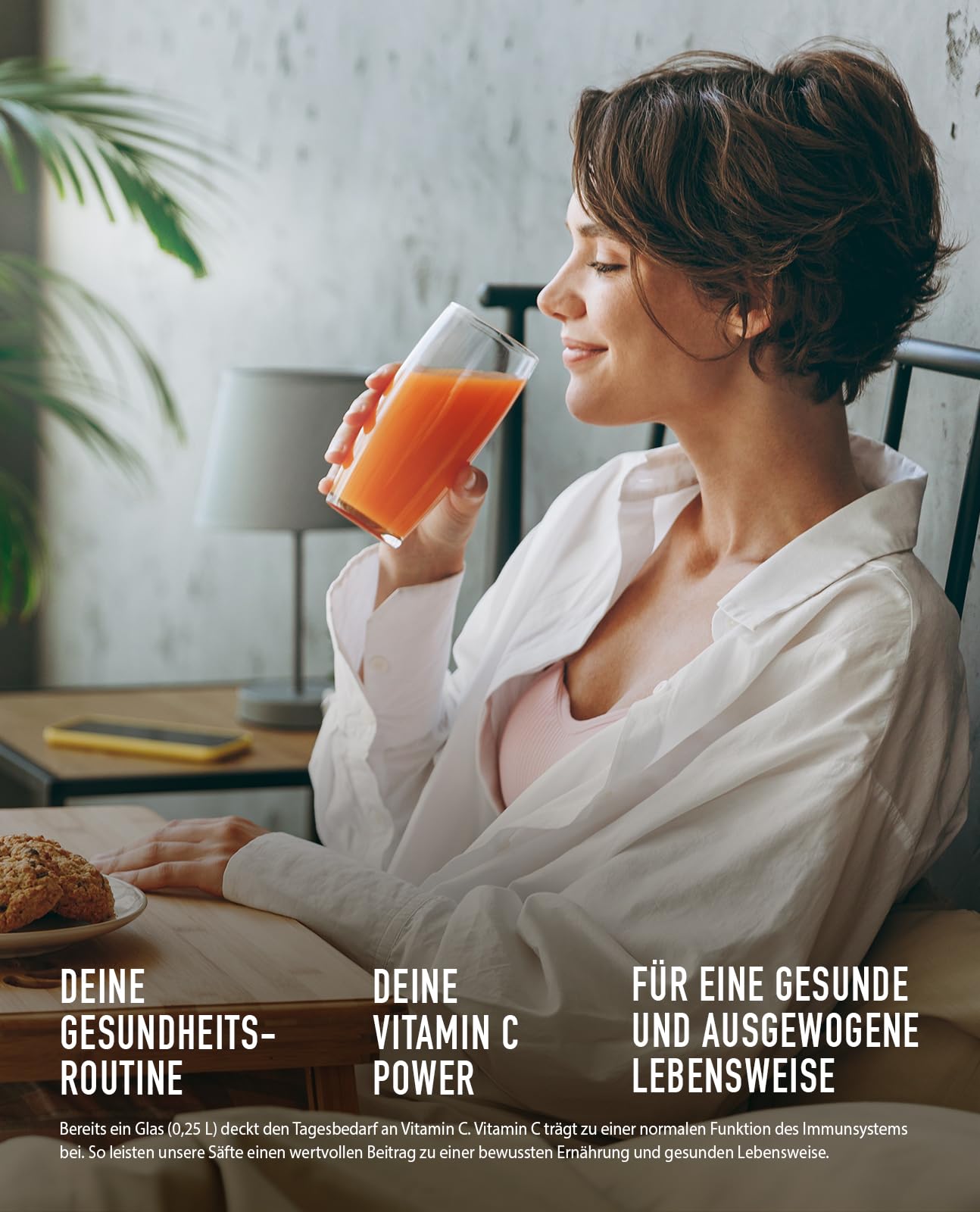 hohes C Multivitamin (6x 1 Liter): 100% Saft, Vegan mit recyceltem PET