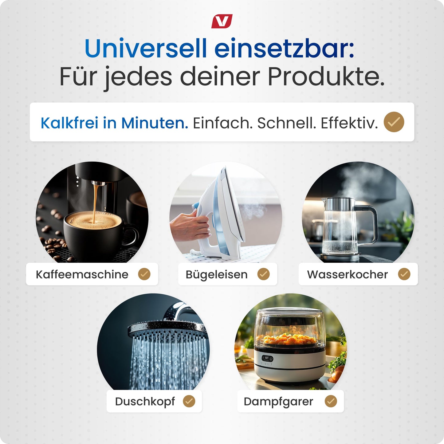 3-in-1 Entkalkungstabletten (55 Stück) für Kaffeevollautomaten & Kaffeemaschinen