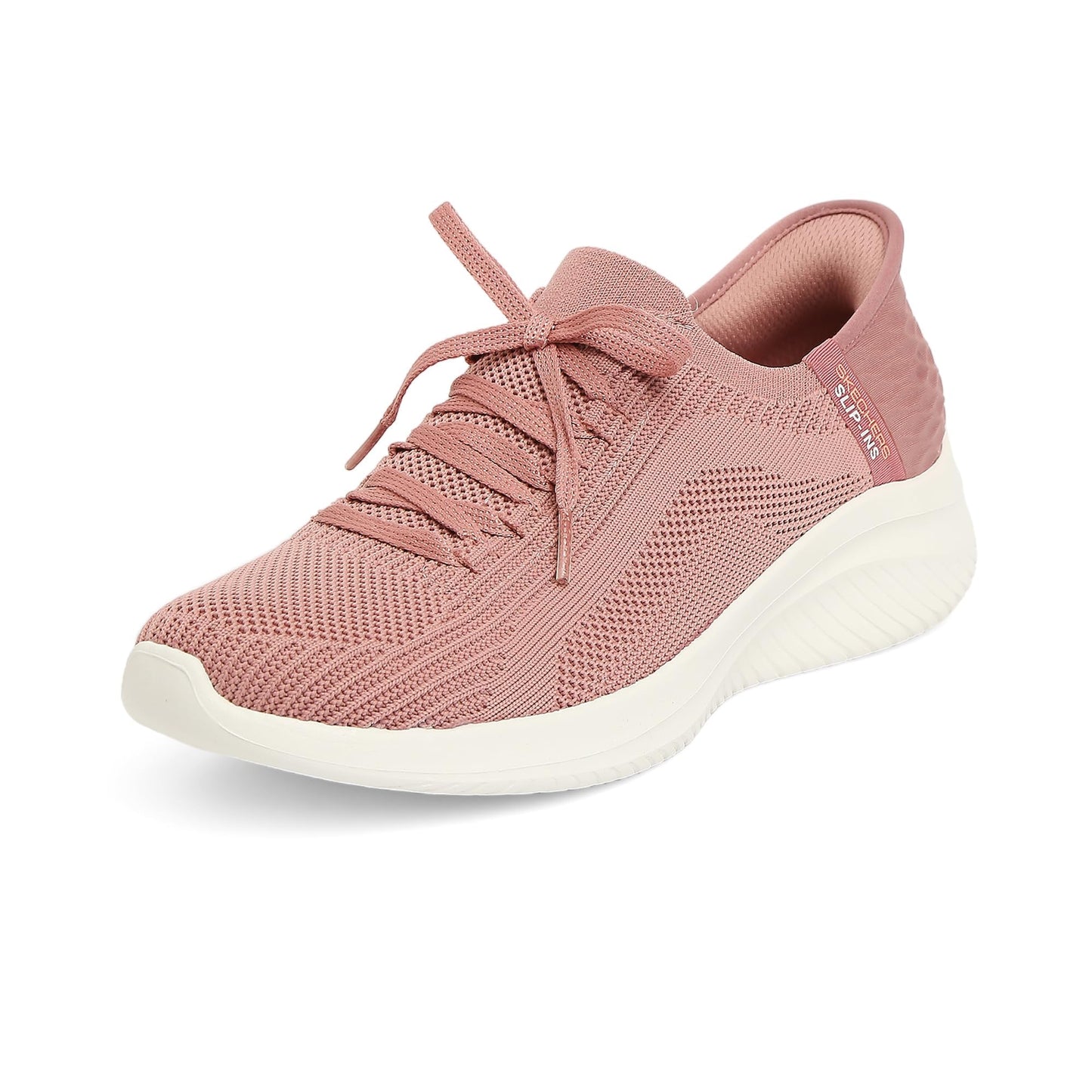 Skechers 'Ultra Flex 3.0 Brilliant Path' Damen Sneaker (Mauve Knit/Pink Trim)