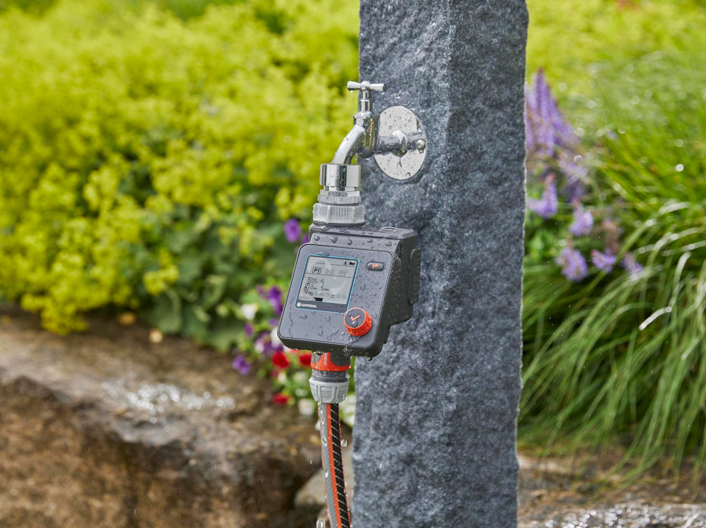 Gardena Irrigation Control Select: Automatic and time-saving irrigation, flexible irrigation thanks to 3 schedules, Water Now function (1891-20)