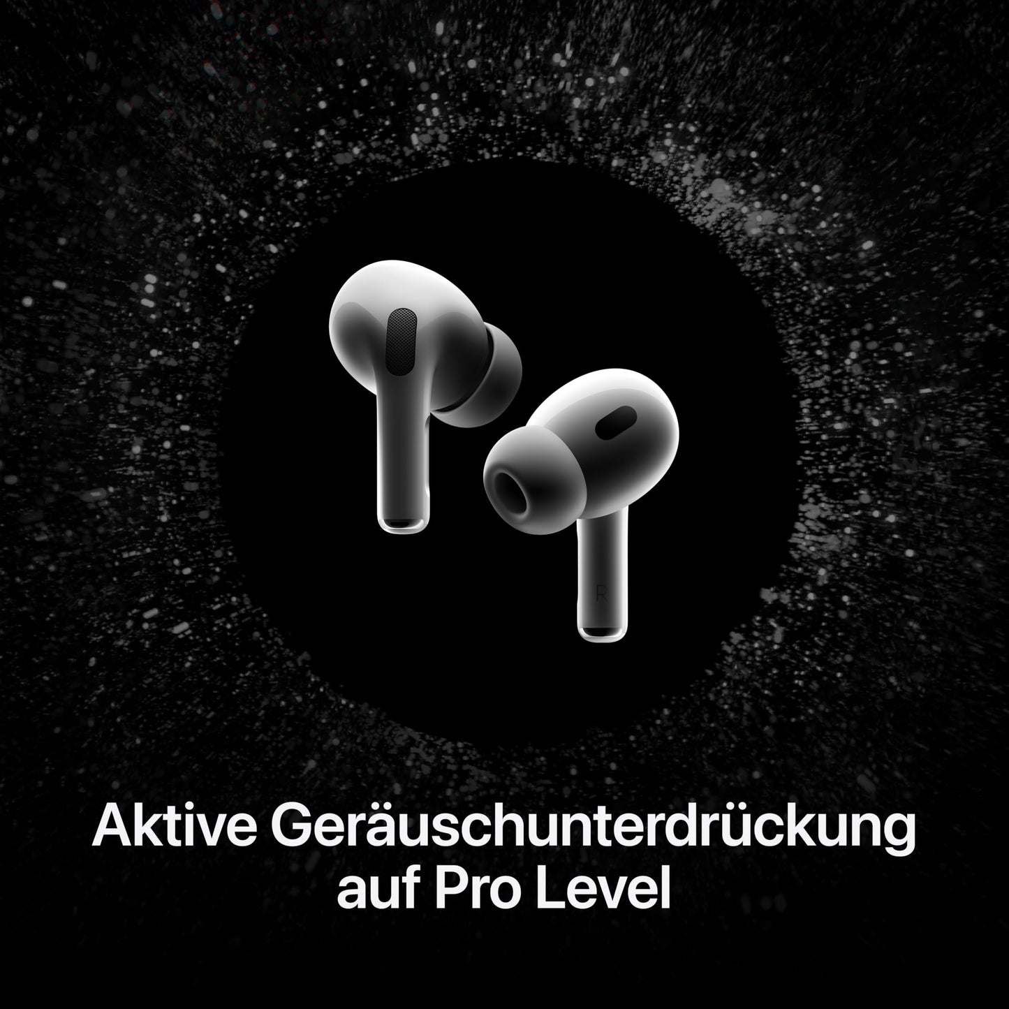 Apple AirPods Pro 2 Kabellose In‑Ear Kopfhörer, Bluetooth Kopfhörer, Aktive Geräuschunterdrückung, Hörhilfefunktion