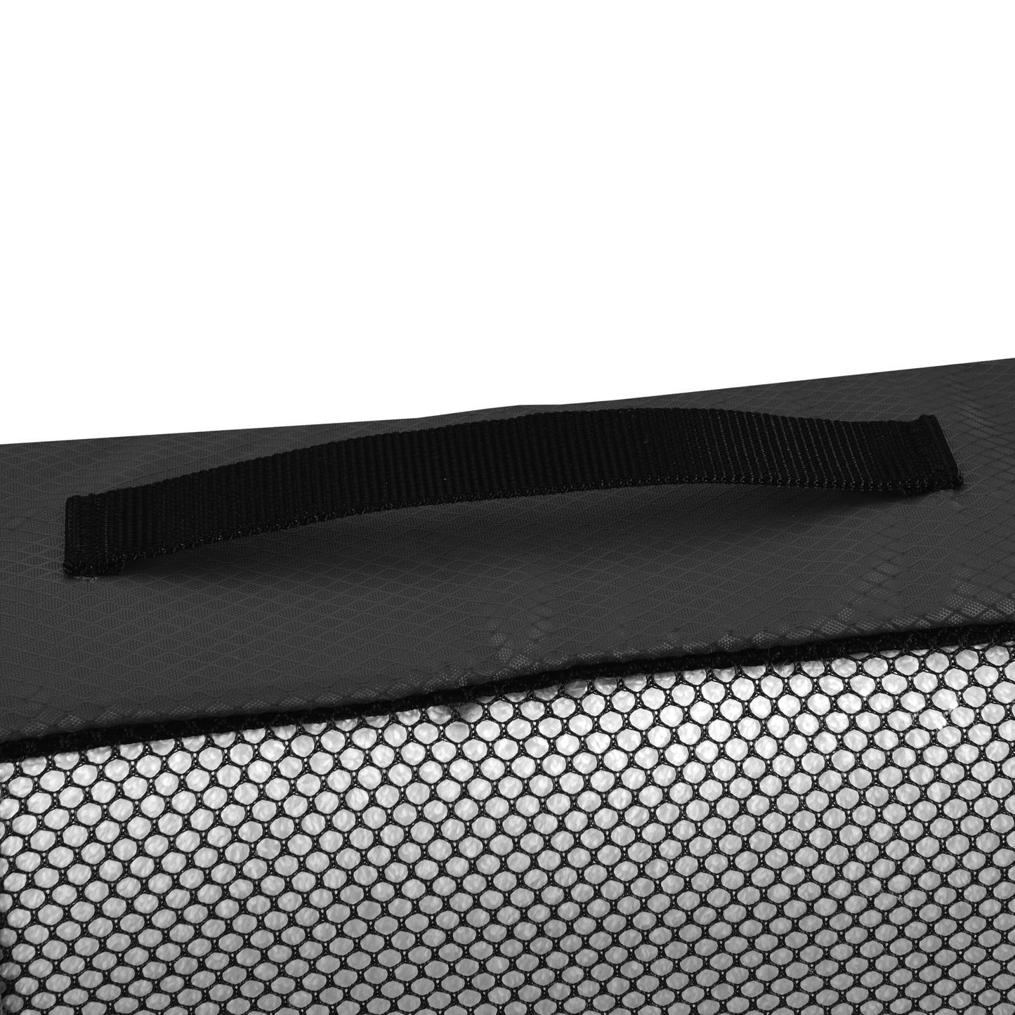 Amazon Basics Packwürfel Set für Koffer, Reise Organizer, Reißverschluss, 4 Stück, 1er-Pack, Mittelgroß, Schwarz
