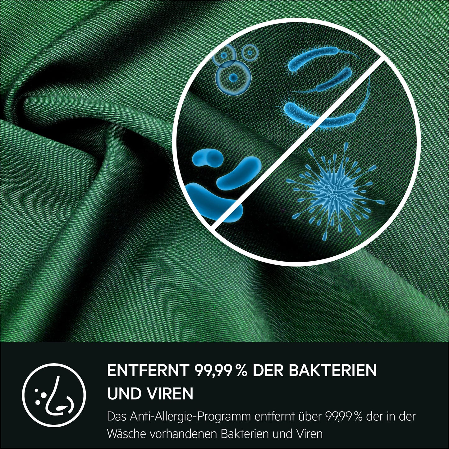 AEG Serie 6000 mit ProSense® (L6AMZ49FL) Waschmaschine (9kg): Leise, Mengenautomatik