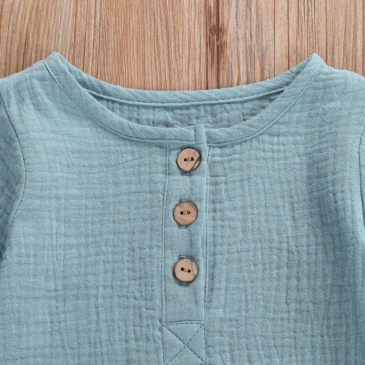 Zweiteiler Babykleidung-Set für Jungen & Mädchen: Weiches Outfit mit T-Shirt + Hose