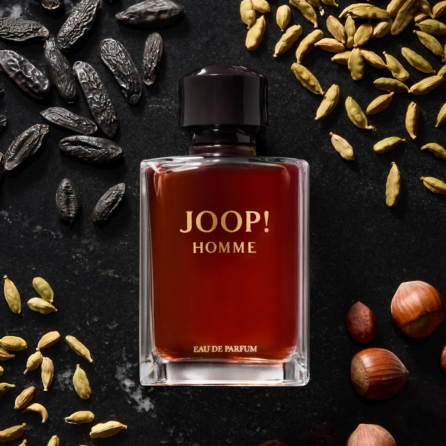 JOOP! HOMME Eau de Parfum with the aromatic fragrances
