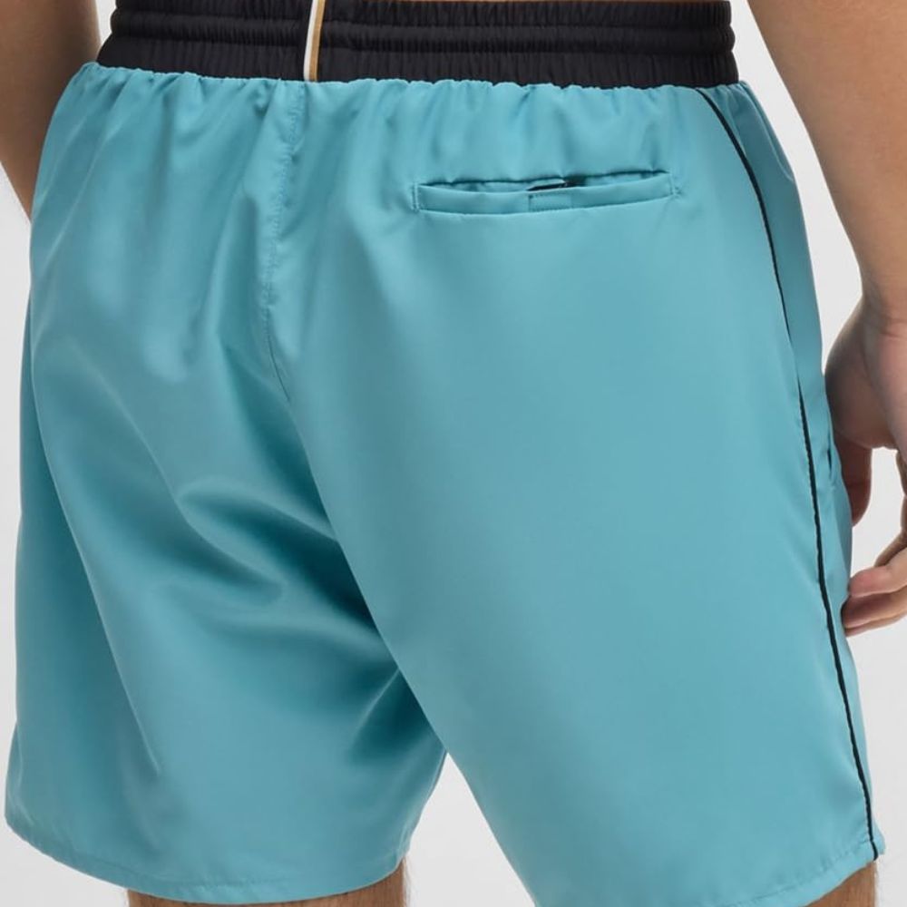 BOSS 'Starfish' men's swim shorts: quick-drying & comfortable, ideal for holidays & swimming