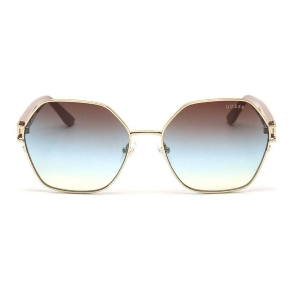 Guess 'GU7913' Sunglasses for Women: Gold-Multicolor (One Size)