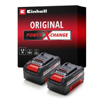 Original Einhell Proaktiv Akku PXC-Twinpack 4,0Ah Power X-Change (Li-Ion, 18V)