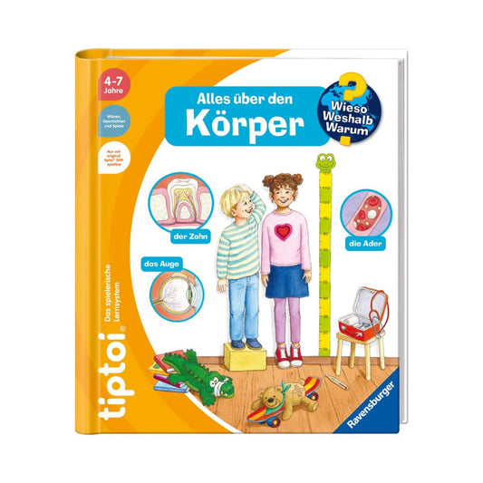 Ravensburger - tiptoi® Wieso? Weshalb? Warum? Alles über den Körper: Buch für Kinder ab 4 Jahre
