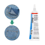 Extra Strong Fabric Glue (60ml): Waterproof & Versatile for Textile Repair