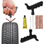 Tubeless Reifenreparatur, Pannen-Set mit Gummistreifen für Auto, Motorrad & Lkw