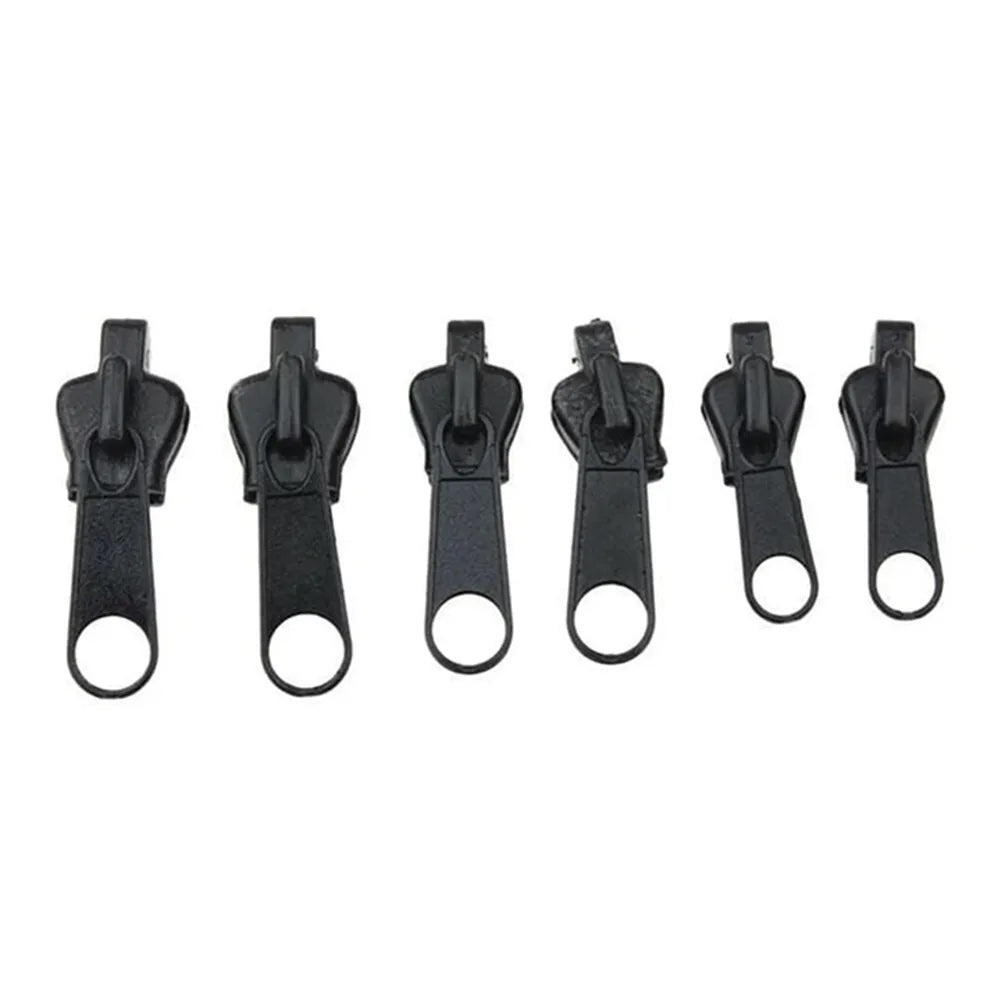 6x Metall-Reißverschluss-Zipper als universelle Reparaturset