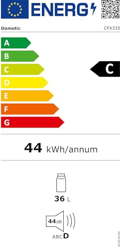 DOMETIC (CK 40D) Kompressor-Kühlbox (40L, 12V) : Hybrid Gefrierbox, Mini-Kühlschrank