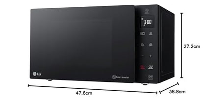 LG MH6535GIS Mikrowelle mit Grill (1000W): 25 Liter, Smart Inverter, EasyClean, NeoChef