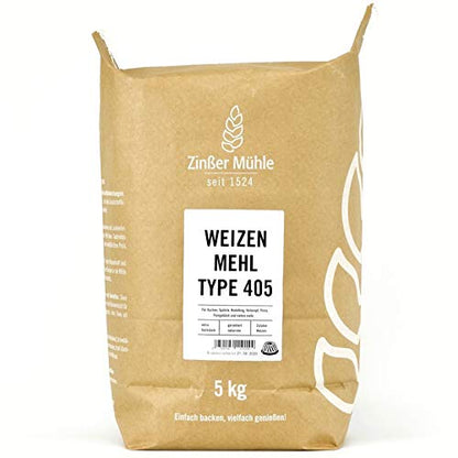 Das Zinßer Mühle Weizenmehl steht für höchste Qualität, lokale Herkunft und nachhaltige Herstellung – perfekt für anspruchsvolle Bäcker und Genießer.

Eigenschaften:

Backstark und eiweißreich: Weizenmehl aus hochwertigen, griffigen Weizensorten

Regionaler Anbau: Zwischen Alb und Neckar auf fruchtbarem Lößboden nahe Stuttgart

Fair gehandelt: Überdurchschnittliche Vergütung für beste Getreidequalität

Klimaverträglich: Produktion mit 100 % erneuerbarer Energie, inklusive eigener Wasserturbine seit über 60 