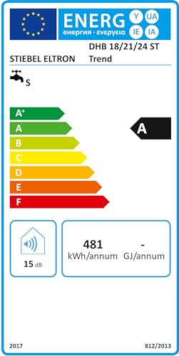 STIEBEL ELTRON Electronic instantaneous water heater for kitchen and bathroom: Energy-saving