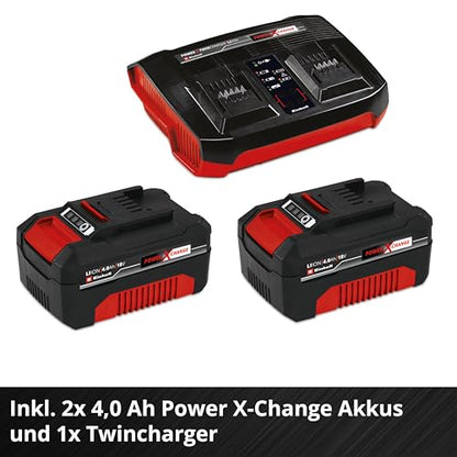Einhell Akku-Rasenmäher 'RASARRO' 36/42 Kit Power X-Change inkl. 2x 4,0Ah Akkus+Ladegerät