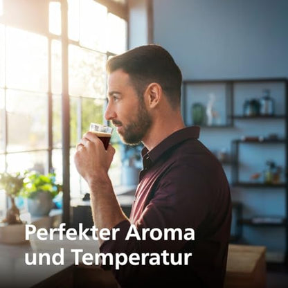 Philips Series 5400 Kaffeevollautomat EP5441/50 | 12 Kaffeespezialitäten, LatteGo Milchsystem, TFT-Touchscreen