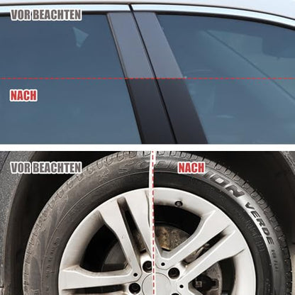 Kristalline Beschichtung für Cockpit und Kunststoffteile im Auto | Antistatisch & Staubabweisend