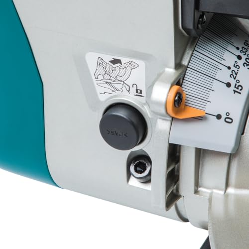 Makita miter saw (LS1219L) with laser guidance &amp; space-saving design: 305mm