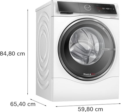 Bosch (WNC244070) Serie 8 Waschtrockner (9kg & 6kg-Waschen & Trocknen): Iron Assist