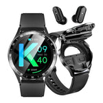 X10 Smartwatch with (2-in-1) Touch Bluetooth Headphones | Heart Rate & Blood Pressure Monitor