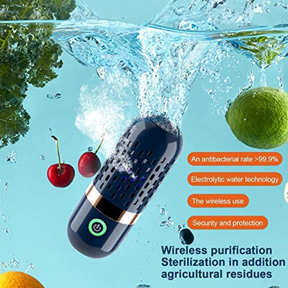 KINGGOO Fruit and Vegetable Washing Machine: Food Cleaner, Household Disinfection Machine