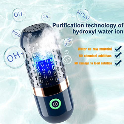 KINGGOO Fruit and Vegetable Washing Machine: Food Cleaner, Household Disinfection Machine