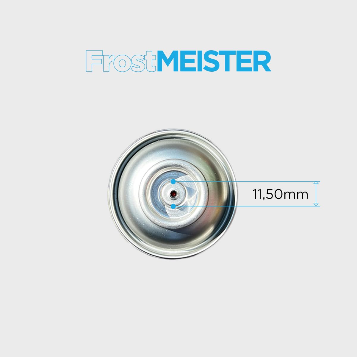 FrostMEISTER 3-in-1 car air conditioning refill kit for R134a (2x 400ml cans &amp; hose with pressure gauge)