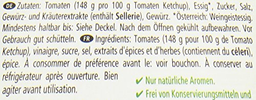 HEINZ Tomato Ketchup (800ml): Upside-down bottle with flip cap