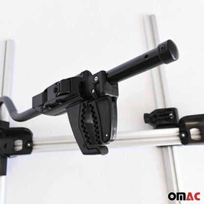 OMAC Farad P-Style roof bike rack for bikes up to 25 kg | TÜV-approved, steel