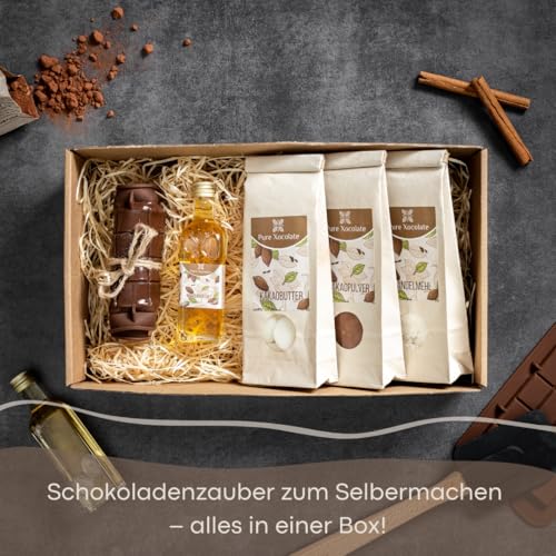 Pure Xocolate DIY Chocolate Kit | Set for making your own chocolate, including silicone mold and recipes